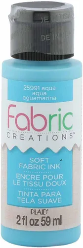 Fabric Creations tinta para tela, 2 oz., Agua (Aqua), 2 onza