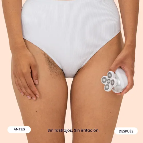 Miniatura 3 de Freebird FlexSeries Maquinilla de Afeitar Eléctrica para Mujeres - Piernas Suaves como Seda, Vello Corporal y Afeitadora Púbica - para Área Privada