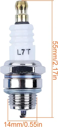 Miniatura 6 de Kit de bujía de pistón de cilindro de 1.969 in para DPC7310 DPC7311 DPC7300 DPC7301 Wacker BTS1030 BTS1035 Dolmar 7300 7311 Diamond SC-7312XL