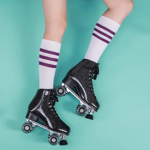 Miniatura 5 de Skate Gear Sparkly Patines retro de cuatro ruedas