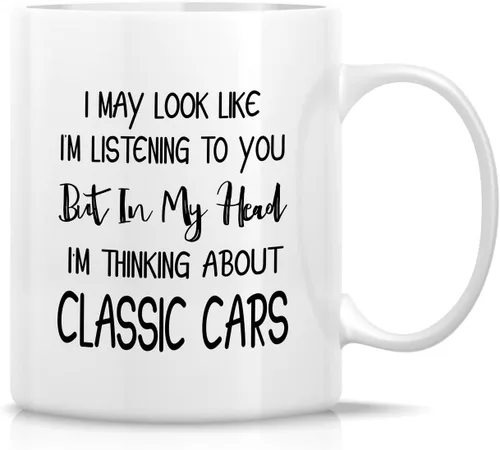 Miniatura 9 de Retreez Taza divertida – I'm A Mechanic I fix Cars Automobile - Tazas de café de cerámica de 11 onzas – Divertido, sarcasmo, sarcástico