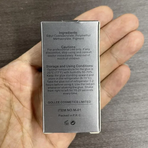Miniatura 9 de Pegamento de extensión de pestañas de 0.5 segundos, secado rápido, retención 6-8 semanas/(0.17 onzas líquidas/0.2 fl oz), pegamento de pestañas