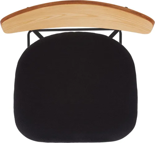Miniatura 6 de SAFAVIEH Home Collection Ryker Taburete de bar de cocina de 30 pulgadas de roble y negro (totalmente montado)