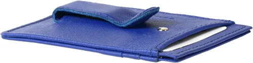 Miniatura 3 de Alpine Swiss Billetera minimalista de cuero de grano superior para hombre con bolsillo frontal
