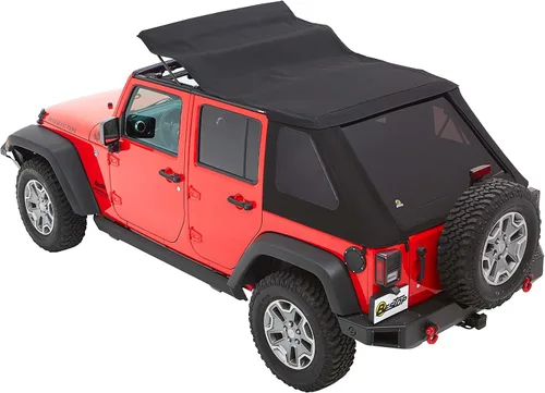 Miniatura 2 de Bestop 56853-35 - Toldo Trektop Black Diamond para Jeep Wrangler JK Unlimited de 4 puertas 2007-2018