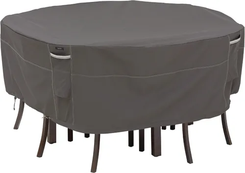 Miniatura 10 de Classic Accessories Ravenna - Funda resistente al agua para juego de mesa redonda de patio de 60 pulgadas y sillas