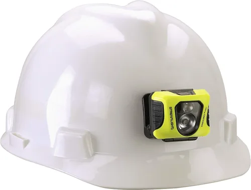 Miniatura 5 de Streamlight 61420 Enduro Pro linterna de cabeza LED de 200 lúmenes y 2250 candelas ultra ligera con pilas AA y correa elástica, caja, amarilla