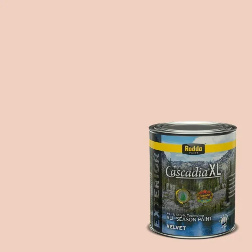 Miniatura 116 de Rodda Paint CASCADIA XL - Pintura satinada e imprimación para exteriores en uno, cuarto de galón, Annabel