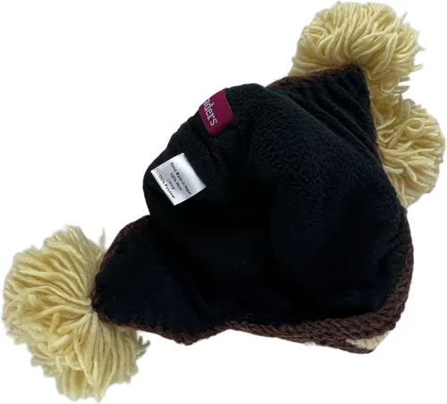 Miniatura 8 de Agan Traders Gorro de punto grueso para mujer, con forro polar, cálido, grueso, con solapa para las orejas, para clima frío