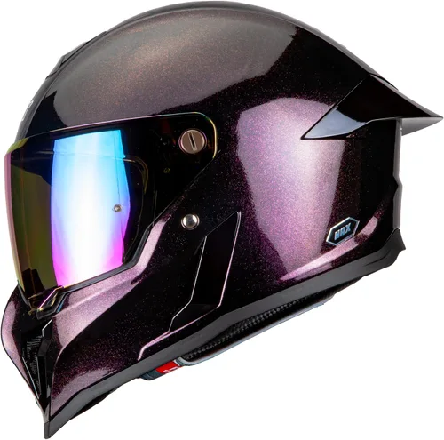 Miniatura 12 de HAX Casco de motocicleta de cara completa para hombres y mujeres adultos, certificado DOT y ECE 22.06, casco de motocross de ventilación avanzada