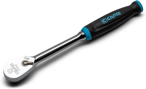 Miniatura 22 de Capri Tools Trinquetes, True 72 dientes, arco oscilante de 5 grados (juego de 3 piezas/perfil bajo de cabeza flexible), (Modelo: CP12000FX)