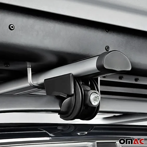 Miniatura 4 de OMAC USA - Barras portaequipajes con cerradura para portaequipajes de aluminio, 2 piezas para Jeep Grand Cherokee 1992-2001