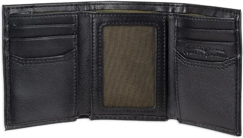 Miniatura 4 de Levis Mens Trifold Wallet-Sleek and Slim Includes Id Window and Credit Card Holder