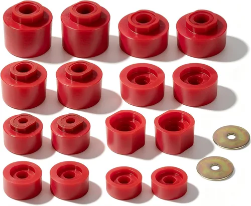 Miniatura 6 de 6-116 Kit de bujes de montaje en carrocería para Ford Explorer Sport Trac 2WD 4WD, bujes de montaje en carrocería de poliuretano, paquete de 18
