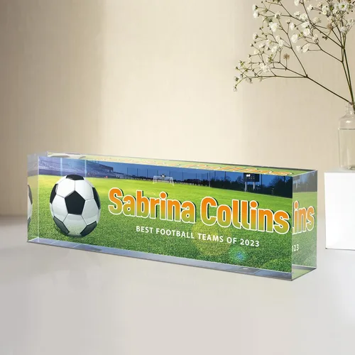 Miniatura 15 de Placa de nombre personalizada para escritorio, placa de nombre de escritorio personalizada, regalos de agradecimiento a los empleados, accesorios