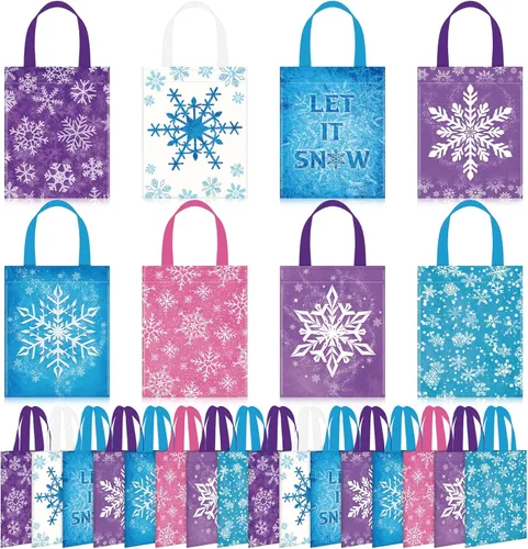 Miniatura 7 de Photect 32 bolsas de regalo para fiesta nocturna de cine, salas de cine no tejidas para golosinas, bolsas de regalo para espectáculos de cine, baby