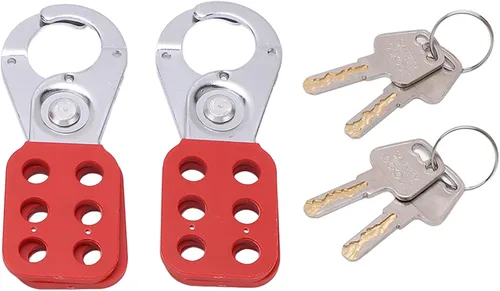 Miniatura 9 de Kit de etiquetado de bloqueo eléctrico, cerrojo de etiqueta Loto cerraduras de candado Conjunto de candado a prueba de herrumbre Equipo de energía