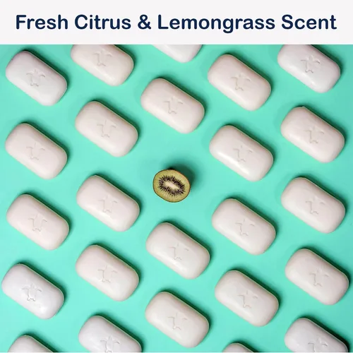 Miniatura 3 de Barra de champú para cabello fino con aceite de argán y kiwi, espuma suave, natural, verde, sin SLS, sin sulfato, sin jabón, cero residuos, vegano