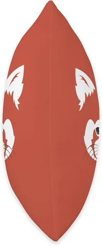 Miniatura 2 de Cute Red Panda Gift Almohada de panda rojo, 18.0 x 18.0 in, multicolor