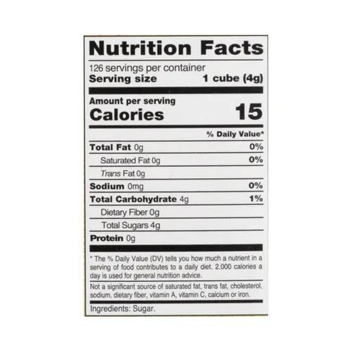 Miniatura 2 de Gilway Cubos de azúcar Demerara De azúcar de caña natural 17.6 oz (500 g) cada uno [Paquete de 2]
