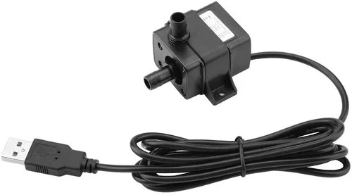 Mini bomba sumergible USB 5V sin escobillas para acuario pequeño tanque de peces fuente de agua para mascotas fuentes de mesa sistema hidropónico