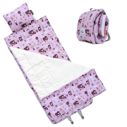 Miniatura 9 de Bulkie - Tapete para siesta para niños, para guardería y preescolar, se pliega para llevar en la espalda, osos