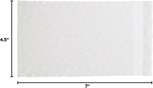 Miniatura 4 de Bolsa de embalaje transparente transparente para ambos lados, 100