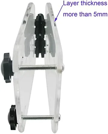 Miniatura 4 de OY Triturador de Testículos de Acrílico (Color: Transparente Tamaño: 40 mm/50 mm, 45 mm/55 mm, 50 mm/60 mm)(M)
