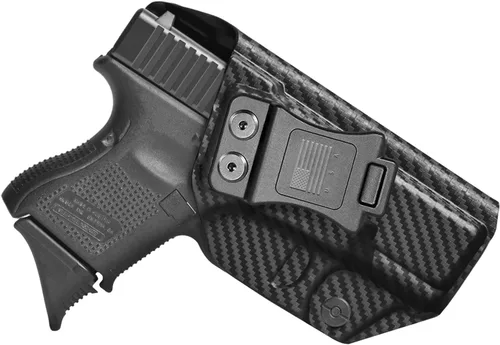 Miniatura 9 de Holster IWB Kydex Fit – Trigger Guard – Inside Waistband Concealed Carry – Adjustable Cant & 'Posi-Click' Retention - No Wear or Jitter - USA Made