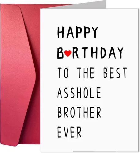 Miniatura 12 de Divertida tarjeta de felicitación de cumpleaños de diseño único, divertida tarjeta de felicitación para hermanas, madres, amigas, para expresar tus