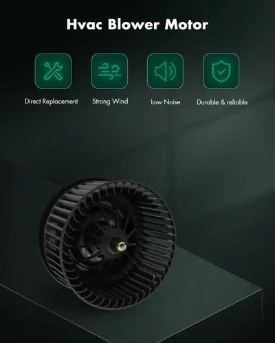 Miniatura 2 de SCITOO Motor soplador de calentador HVAC con jaula de ventilador frontal 700272 para Ford para Escape 2013-2019, para Ford para Focus 2012-2018