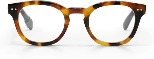 Miniatura 19 de eyebobs - Waylaid Gafas de lectura tradicionales y azules de primera calidad Marco redondo para caras promedio