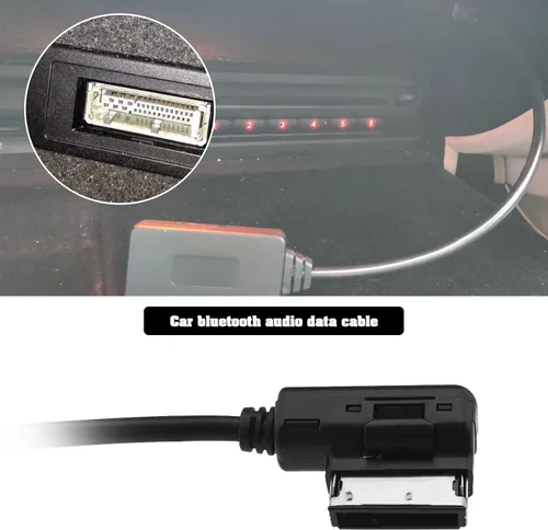 Miniatura 2 de Adaptador Bluetooth MMI de repuesto compatible con Mercedes Benz Clase E S212/W212/A207/C207/Clase C W204/S204 Receptor de interfaz de música 19.7 in