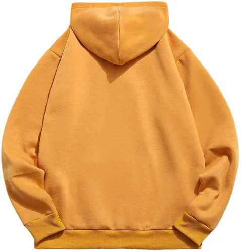 Miniatura 2 de ZAFUL Sudadera con capucha con cordón para hombre, unisex, de manga larga, sin botones, casual