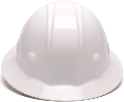 Miniatura 2 de Pyramex Safety SL Series Full Brim Hard Hat 4-Point Ratchet Suspension Blanco