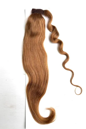 Miniatura 12 de Extensiones de cabello humano Tressmatch de 16"-18" Remy en prensa gruesas hasta los extremos, negro, café, rubio, castaño rojizo, reflejos en rojo