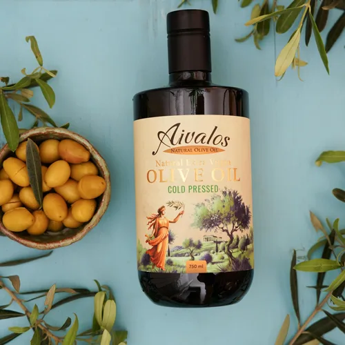 Miniatura 4 de Aceite de oliva virgen extra Aivalos – AOVE de cosecha temprana de polifenol de una sola propiedad de Turquía Prensado en frío a 80.6 °F 0.56%