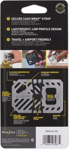 Miniatura 2 de Nite Ize Financial Tool - Cartera multiherramienta 7 en 1, color negro (paquete de 2)