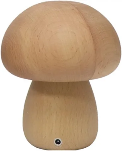 Miniatura 6 de Lámpara de madera USB con forma de hongo, luz nocturna multicolor, iluminación ambiental, luces de noche, lámparas de mesa para dormitorio, sala