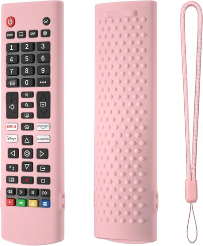 Miniatura 15 de Funda protectora de silicona Hi Color para mando a distancia de LG TV AKB75095307 AKB75375604 AKB74915305. Funda protectora de silicona para LG Negro