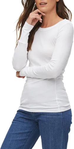 Miniatura 2 de Michael Stars Camiseta Legacy Supima para mujer con borde crudo