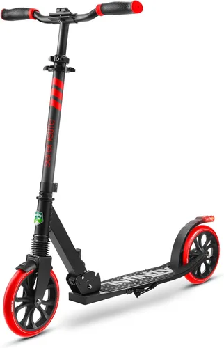 Miniatura 10 de SereneLife Patinete de dos ruedas para adolescentes, patinete de deslizamiento suave para adultos con altura ajustable para mayores de 8 años, Blanco