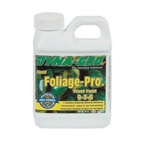 Dyna Foliage Pro 32oz oz 1 cuarto de galón - dyna gro fertilizante planta nutritiva flor