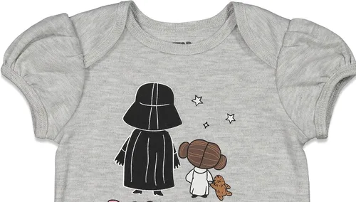 Miniatura 3 de STAR WARS Body de manga corta para bebé recién nacido a bebé