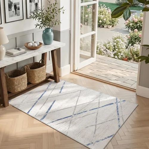 Miniatura 39 de jinchan Alfombra marroquí de pasillo 2x10 para pasillo - Alfombra de pasillo para cocina bohemia lavable a máquina, alfombra moderna suave, Boho