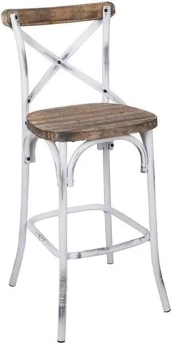 Miniatura 6 de Acme Furniture Zaire Silla de bar, nogal/negro antiguo