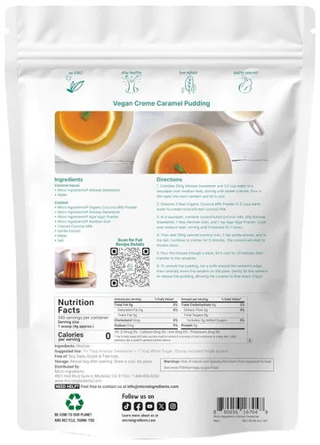Miniatura 2 de Edulcorante de alulosa, 3 libras (48 onzas), cero calorías, alternativa de azúcar a base de plantas, sin sabor posterior, mejor para café, bebidas
