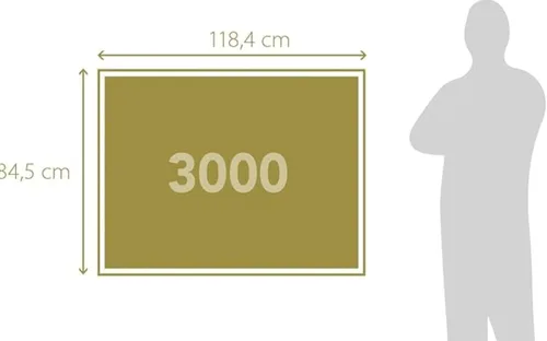 Miniatura 3 de Clementoni 33037 - Rompecabezas de 3000 piezas para adultos y adolescentes, con temática de Casas del Parlamento en Londres, idea de regalo