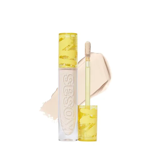 Miniatura 42 de Kosas Revealer Corrector - Maquillaje de cobertura media con ácido hialurónico, oculta las ojeras debajo de los ojos, manchas oscuras e Tono 6.8 W