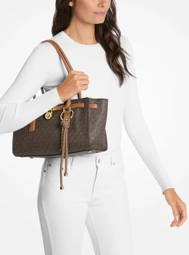 Miniatura 3 de Michael Kors Women's Hamilton Small Shoulder Tote With Charm